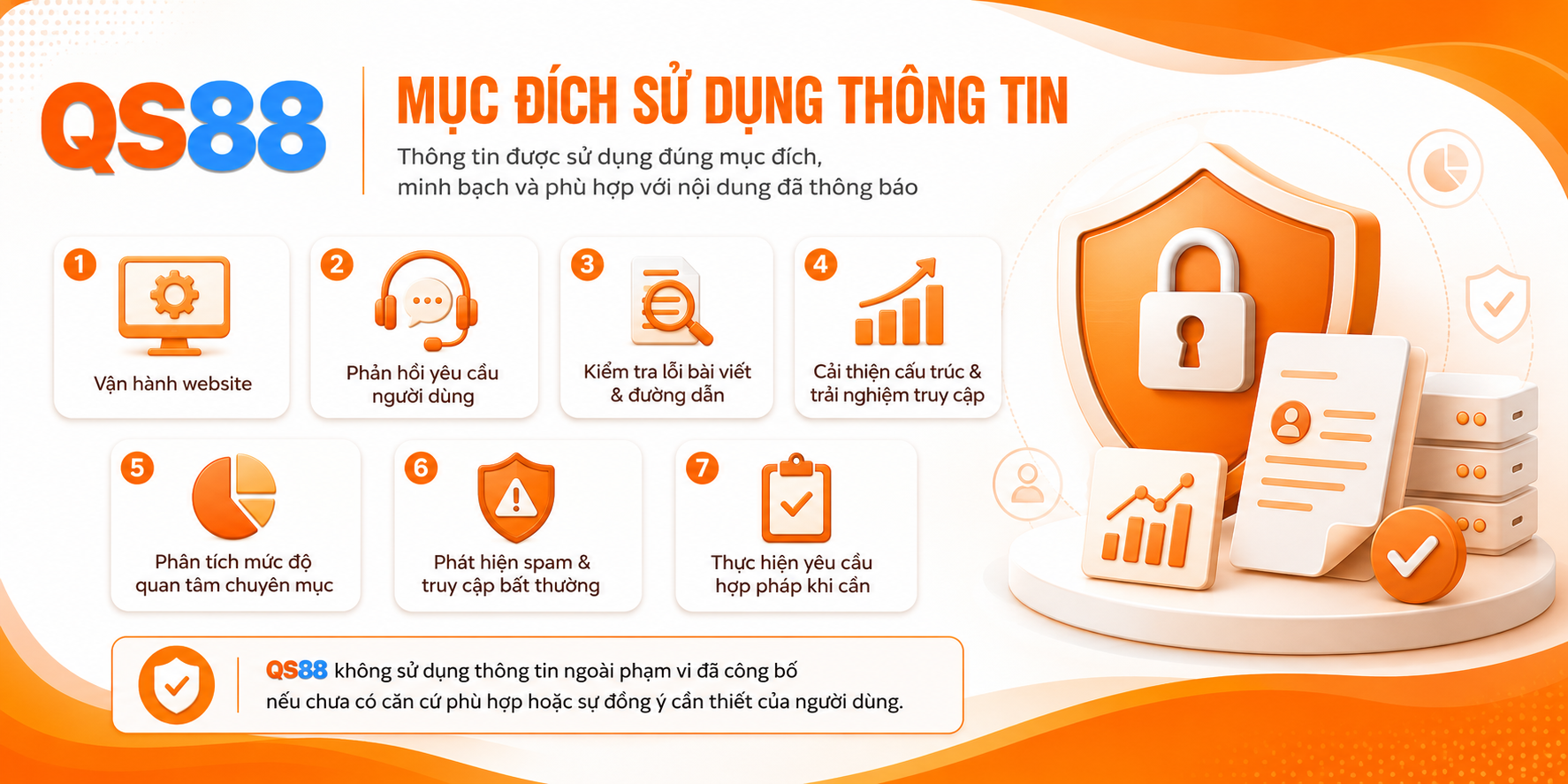 Mục đích sử dụng thông tin 